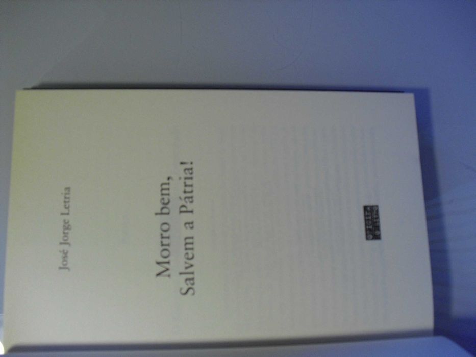 Letria (José Jorge);Sidónio Pais-Morro Bem Salvem a Pátria