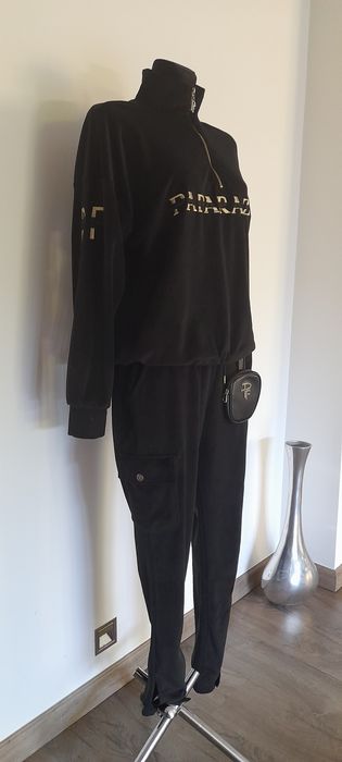 Dres welurowy paparazzi fashion rozm L XL
