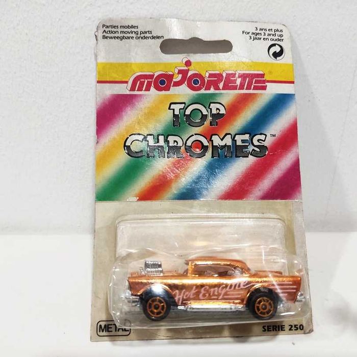 Majorette Top Chromes Chevy 57 Serie 250 Escala 1/64