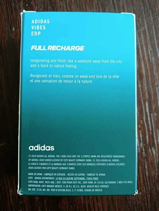 Nowa Perfuma Adidas 50ml