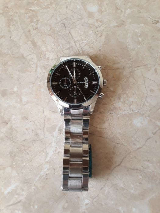 Rewelacyjny Sportowy Zegarek Męski Cuena Stainless Steel