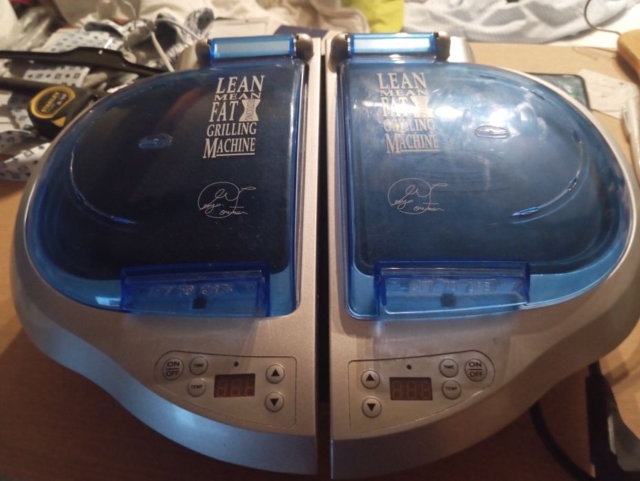 Grill elektryczny George Foreman duży Dzielony