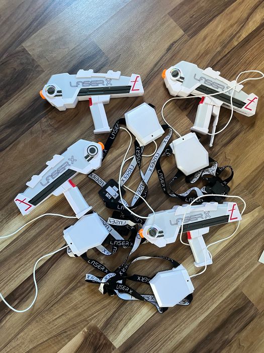 4 pistolety gra LASER X