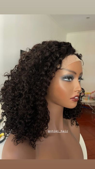 Perucas de cabelo humano( fácil uso)