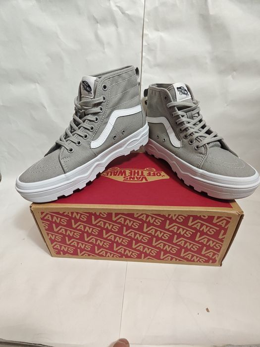 Vans Sk8-Hi Tapered Utility r.40 sneakersy szare wysokie NOWE