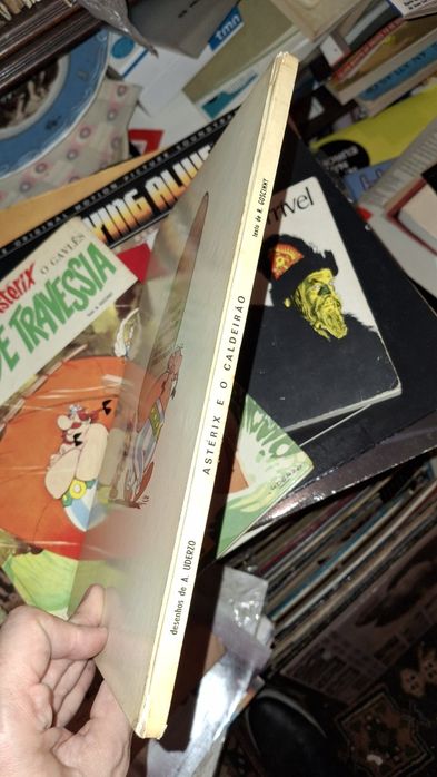 Astérix e o caldeirão a grande travessia bd