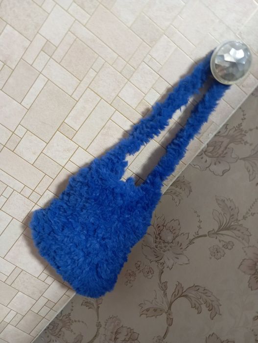 Сумка спряче синього кольору