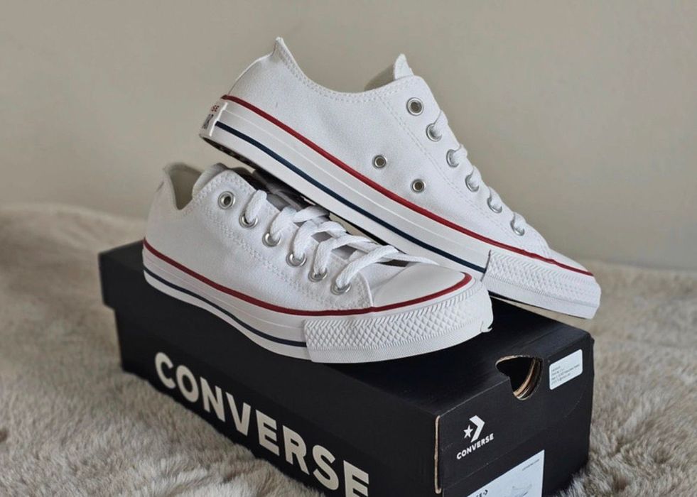białe trampki damskie CONVERSE ALL STAR nowe 37,5