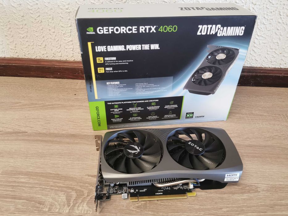 Gráfica nVidia RTX 4060 8GB