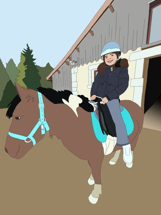 Ilustração digital personalizada