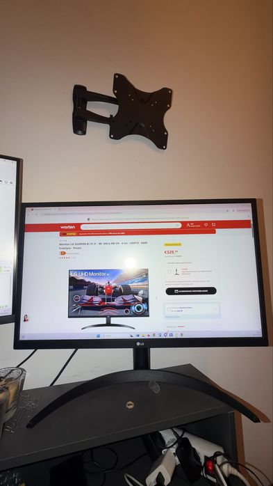 Monitor LG 32’ 4K LG 32UR500-B IPS hdr freesync