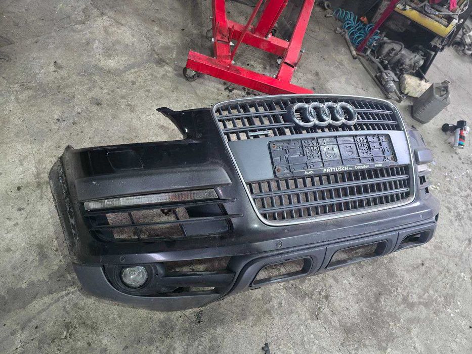 Бампер Audi Q7 4L Offroad  Ауди Ку 7 Передний бампер