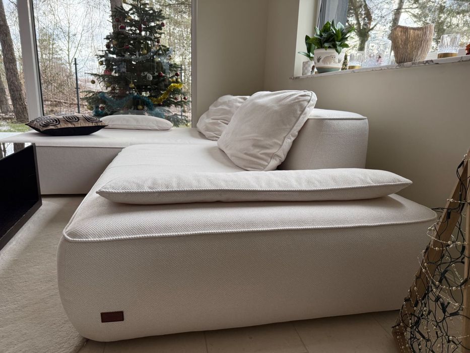 sofa, kanapa, narożnik celta jasny, duży, nowy