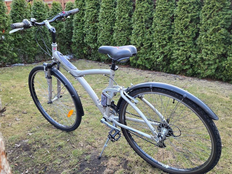 Aluminiowy rower miejski trekkingowy crossowy na kołach 28"