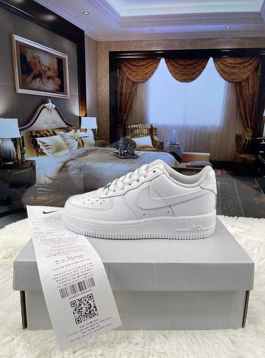 ButyDamskie Nike_Air_Force_1_Low_'07_Biały_Uniseks R.36