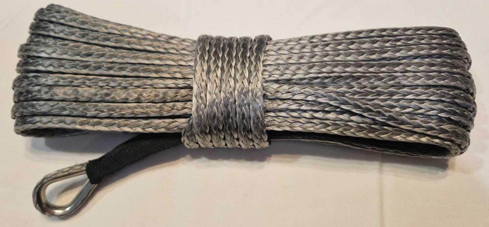 Lina syntetyczna do wyciągarki wciągarki 6mm 15m  6x15, quad