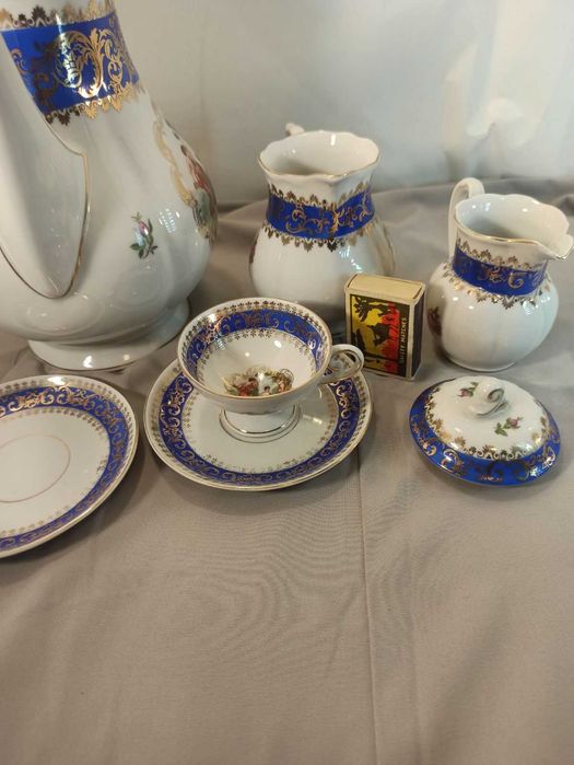 Неполный сервиз мадонна OSKAR кобальт винтаж