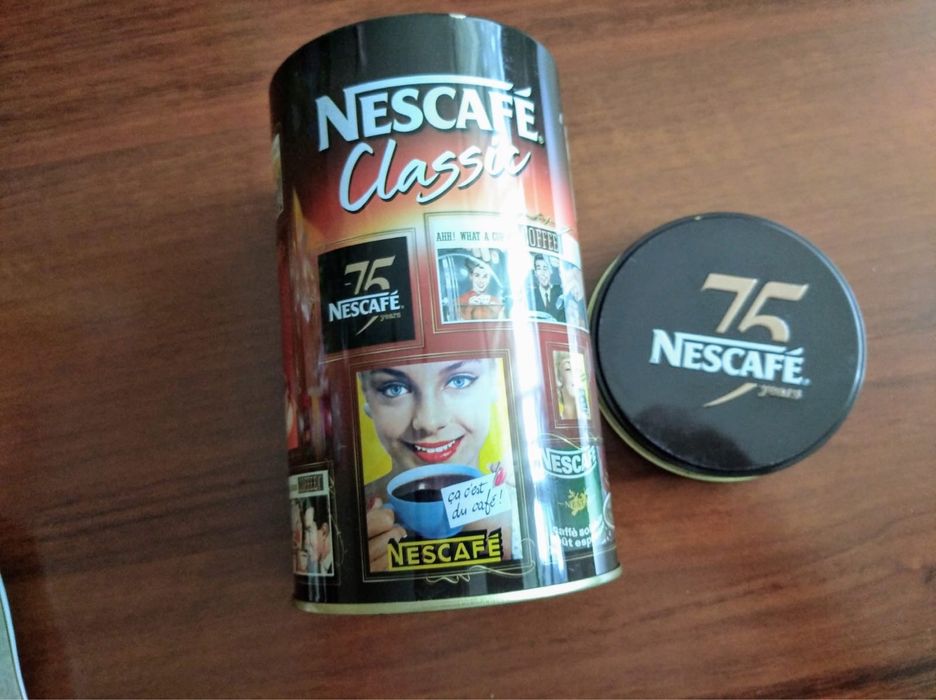Nowa! Nescafe Puszka kolekcjonerska 75 lat