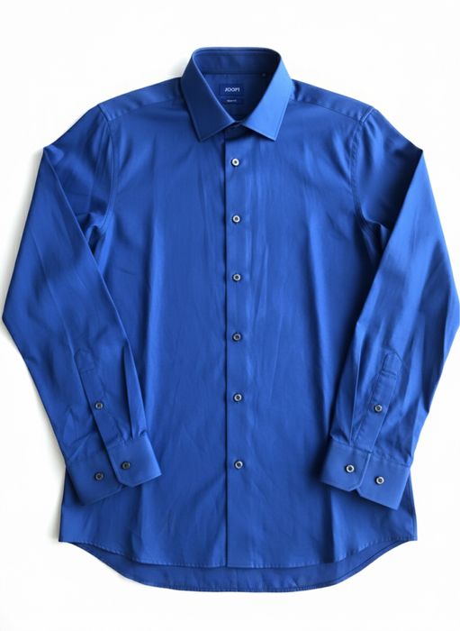 Męska Koszula JOOP! Slim Fit – Rozmiar 39 (15 ½) – Piękna Niebieska