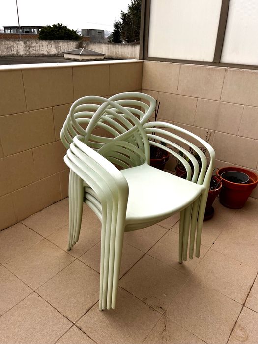 Conjunto 4 Cadeiras Exterior