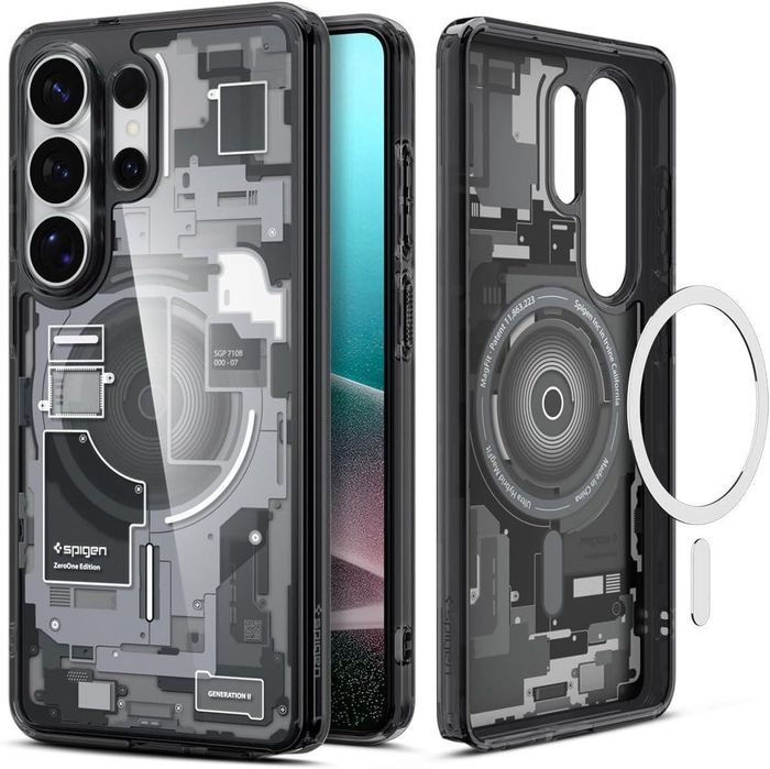 Чехол Spigen Metal Ring Zero One MagSafe Чехол для Galaxy S26 Ultra