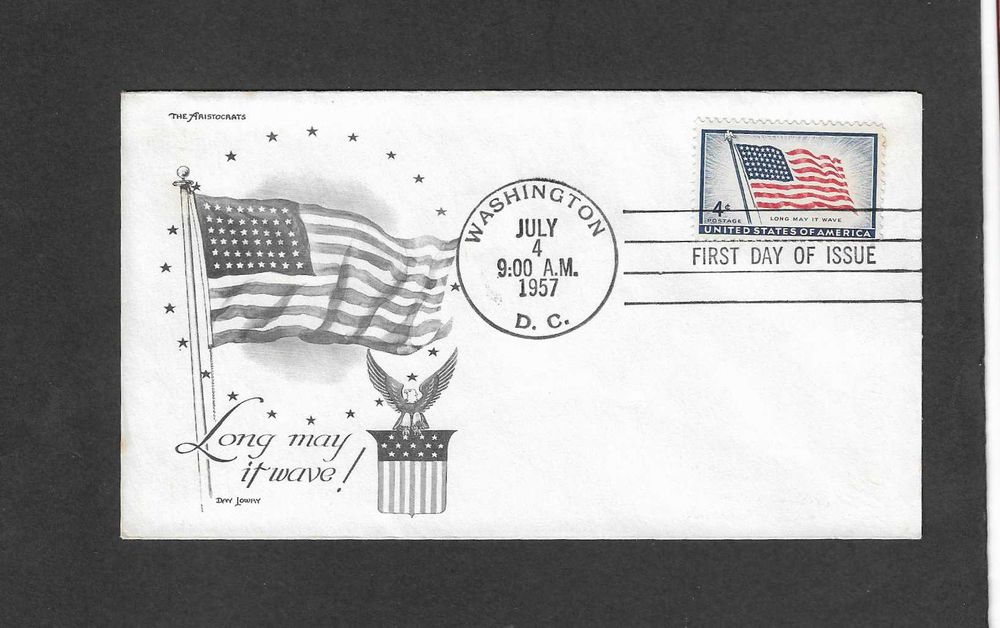 Envelope do 1º Dia. E.U.América 1957