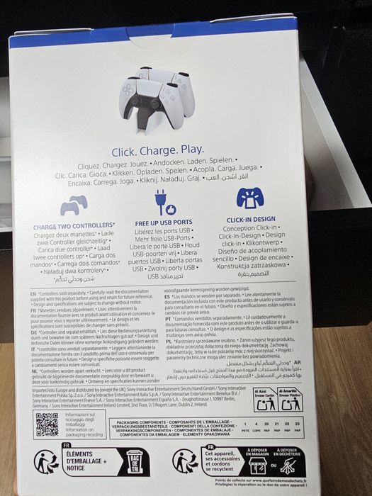 Ładowarka padów dualsense ps5 NOWA