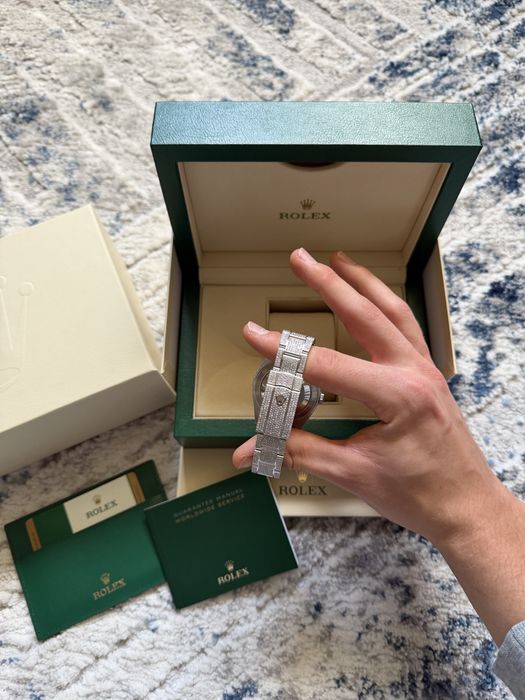 Rolex Datejust Iced Out