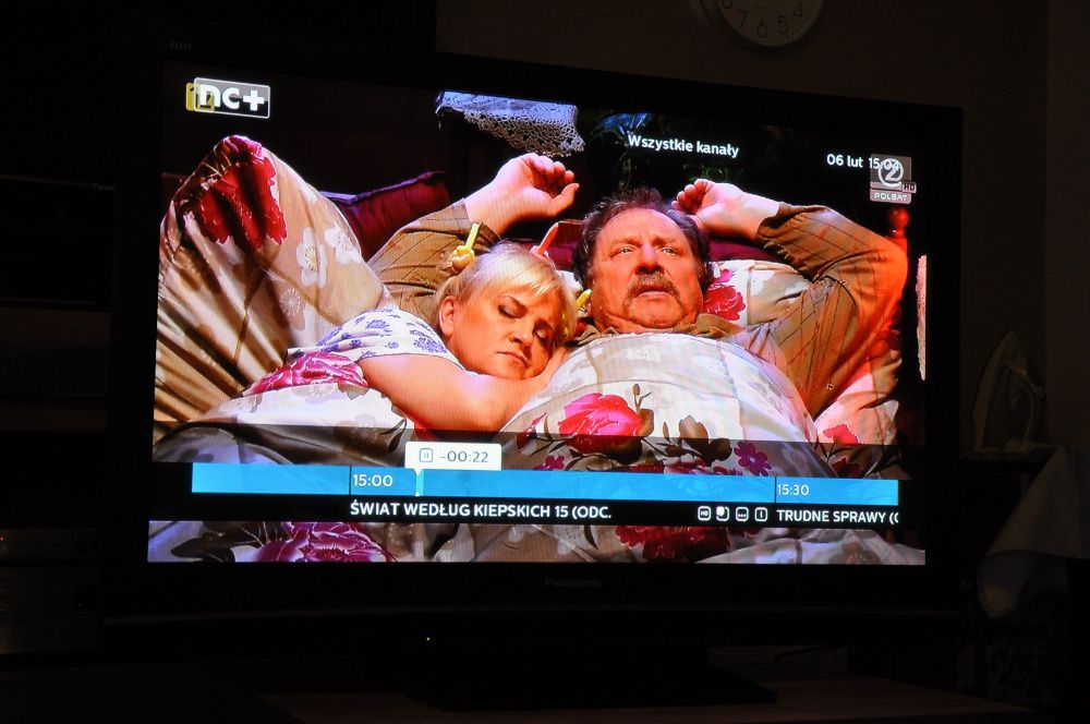 Telewizor 50" Plazmowy Plazma Panasonic TH-50PV8P Duży Ekran 50 Cali