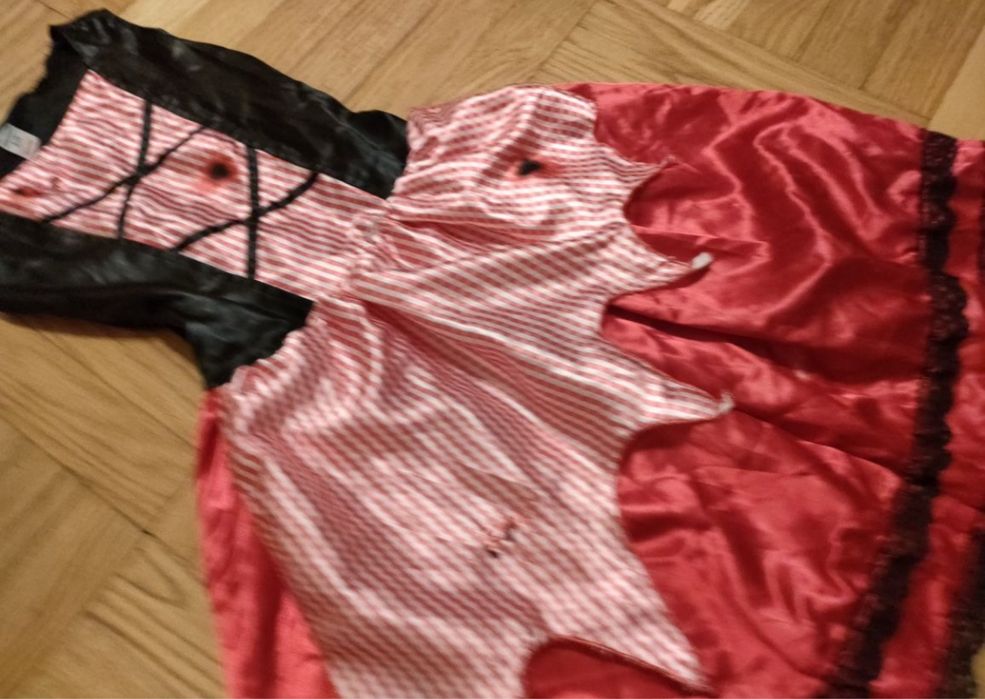 Sukienka czarownicy czarownica wiedźma halloween