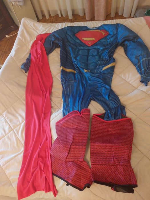 Fato carnaval superman Homem Novo