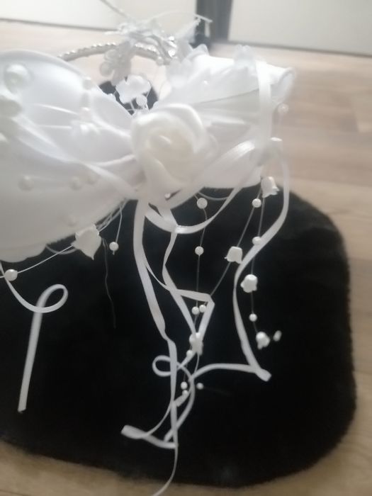 Sukienka Komunijna w zestawie r. 134