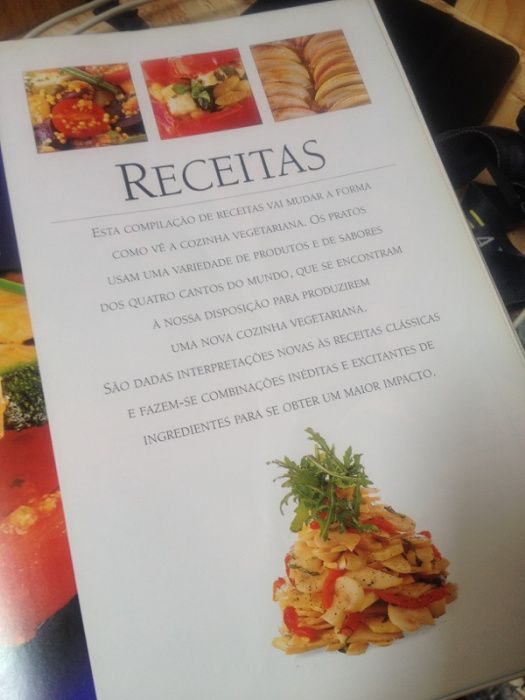 Livro "Cozinha Vegetariana" de Paul Gayler