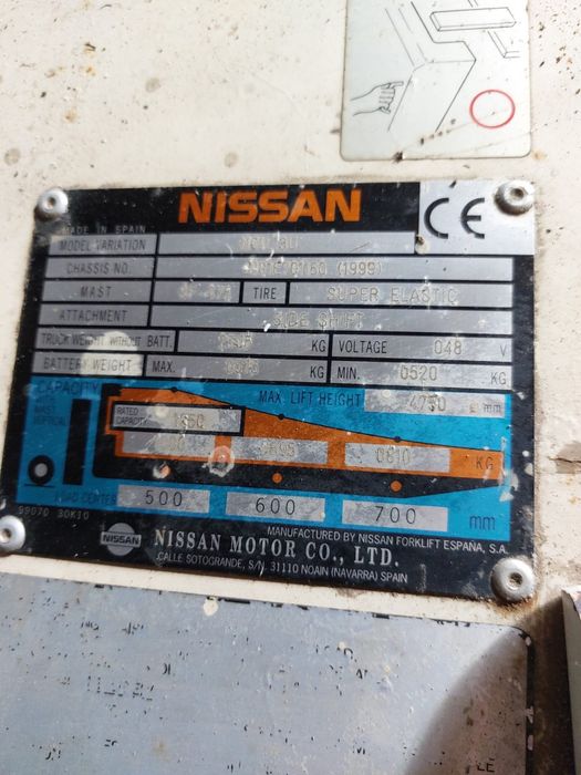 Empilhador nissan