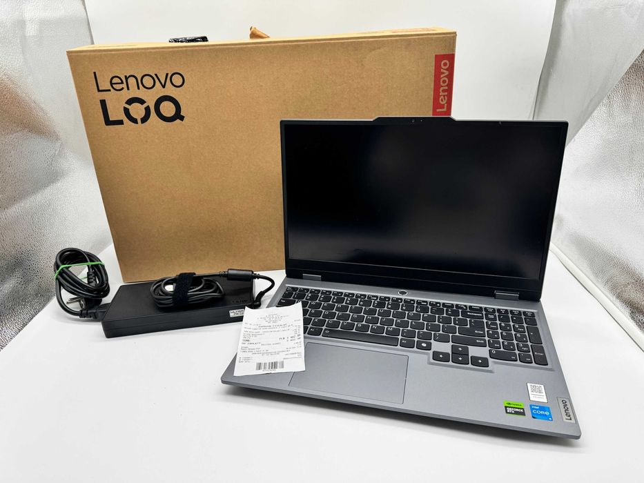 Laptop lenovo LOQ 15IAX9 I5-12450HX 16GB RAM 512GB SSD geforce RTX3050