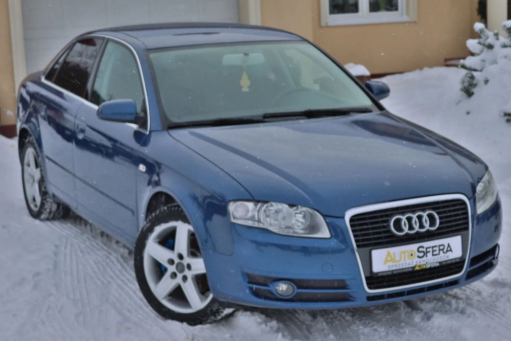Audi A4 Limousine 1.8 T • Grzane fotele • Salon Niemcy • 2007 rok • Oryginał