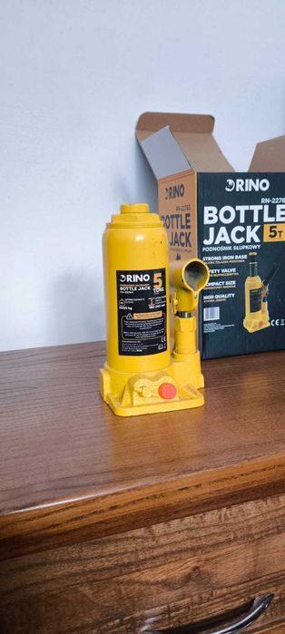 Podnośnik hydrauliczny słupkowy lewarek samochodowy warsztatowy Rino5T