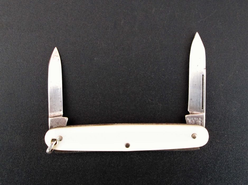 Antigo Canivete HAMMER de Duas Laminas Fabricado nos EUA