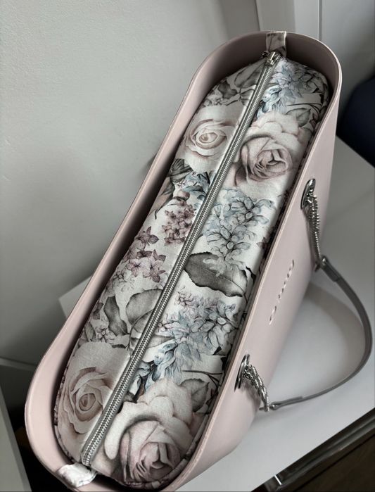 Komplet obag o bag standard classic rosa smoke pudrowy róż