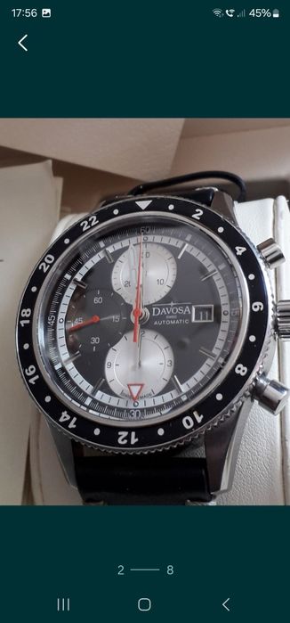 Zegarek Davosa Vord Travell automatic chronograf