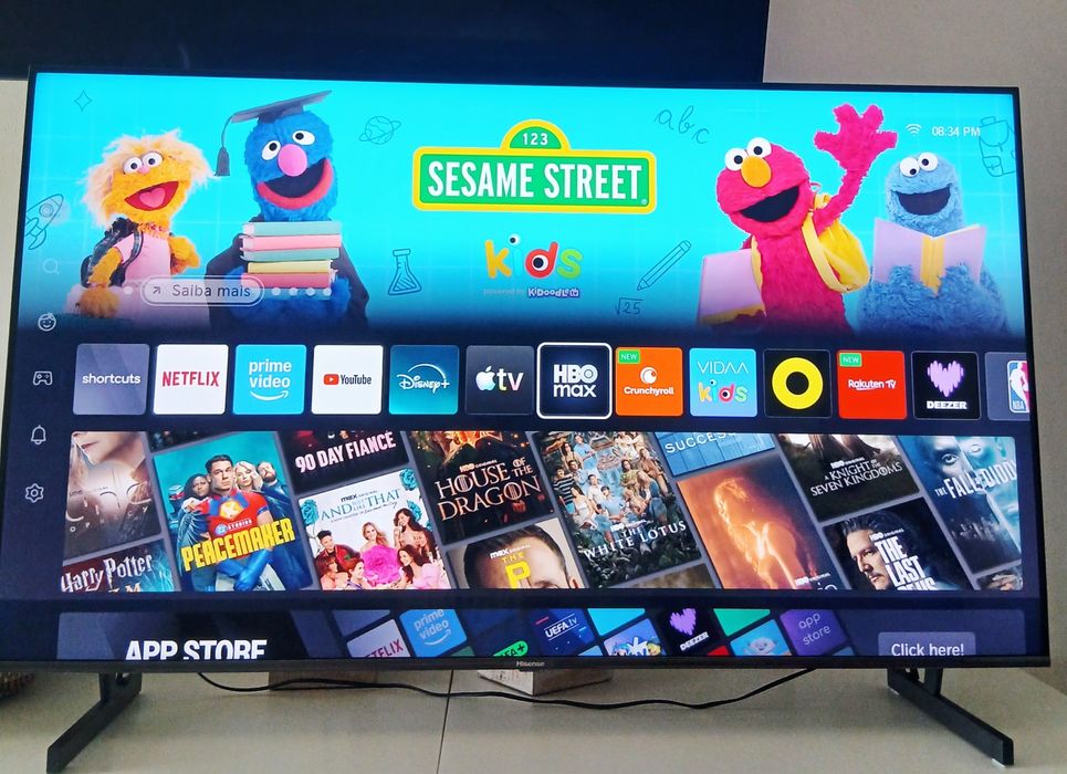 MINI LED ULED 55" faço entrega incluída no valor 1,40m  GAMING  como nova