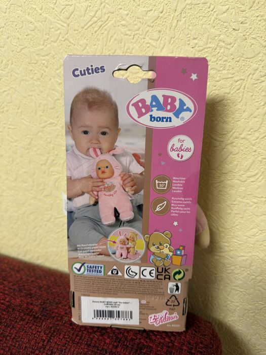 Лялька Baby Born For babies Зайчик 18 см