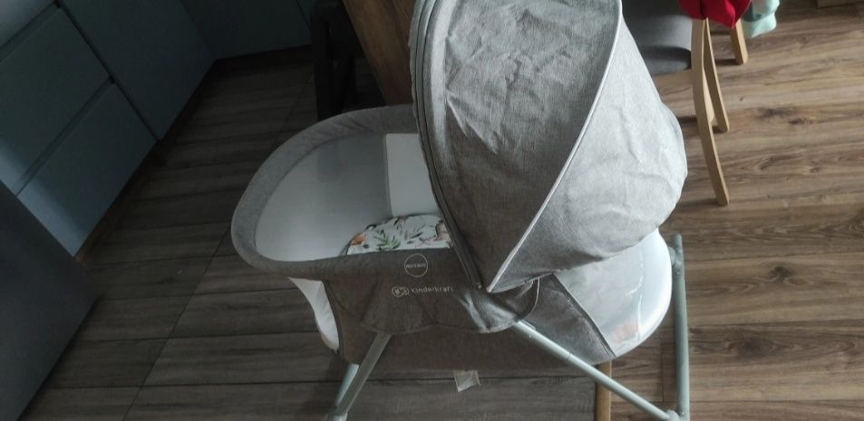 Leżaczek kołyska łóżeczko turystyczne 3w1 Kinderkraft