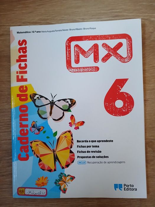 Dou cadernos exercícios 5 e 6ano