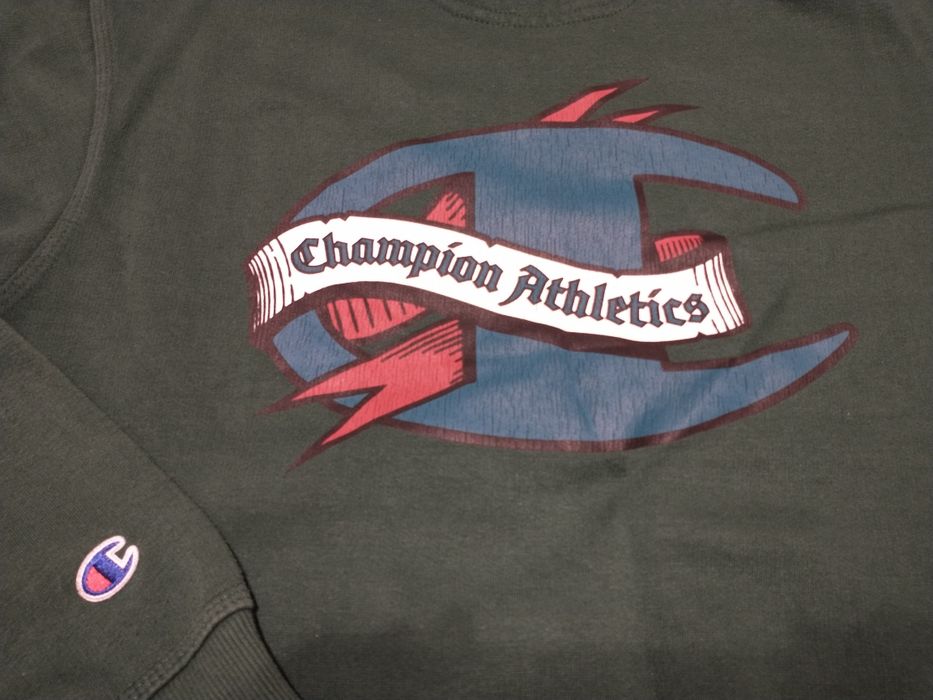Bluza Champion r. S zielona stan dobry