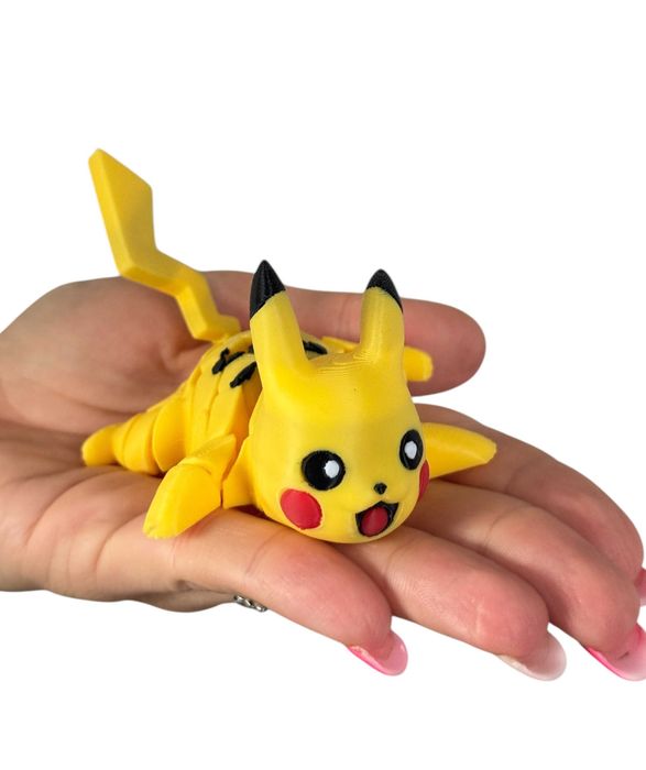 Pikachu 3D gadżet, zabawka antystresowa, dekoracja, prezent, Pokemon