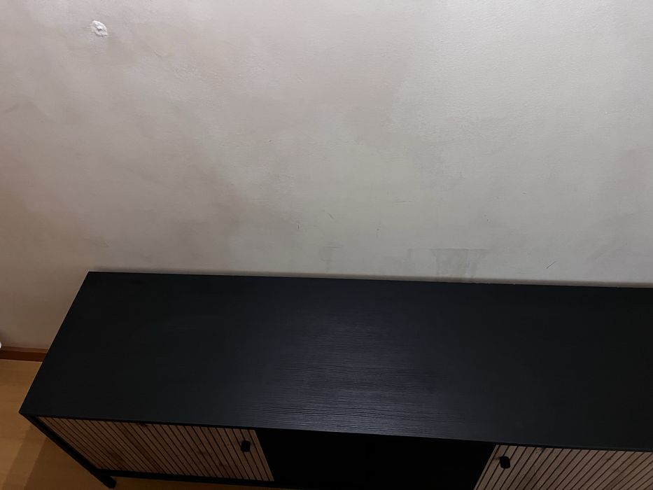 Móvel tv efeito ripado
