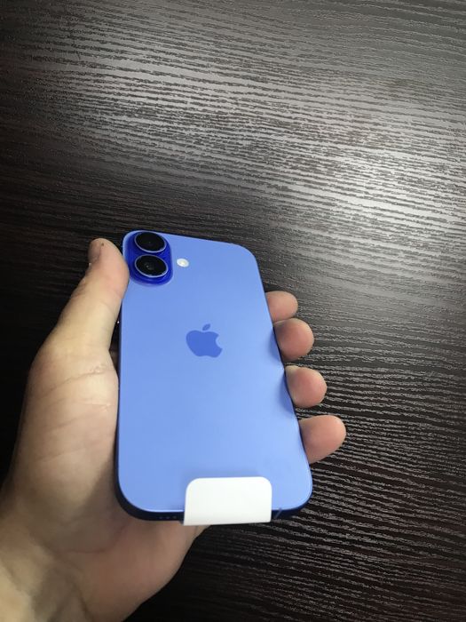 Apple iphone 16 128Gb Ultramarine (Blue) Физ сим New