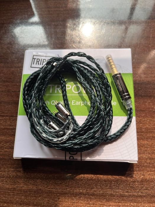 Новые провода Tripowin для наушников 2вида