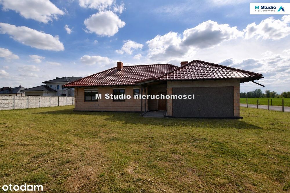 Parterowy 146m²/1299m² |Zaawansowana budowa |6 min do Mosiny Brodnicy